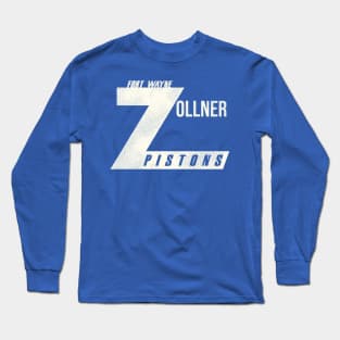 Defunct Fort Wayne Zollner Pistons Basketball Team Long Sleeve T-Shirt